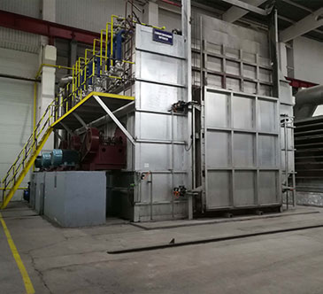 Homogenizing System for Aluminum Based Alloy Plant